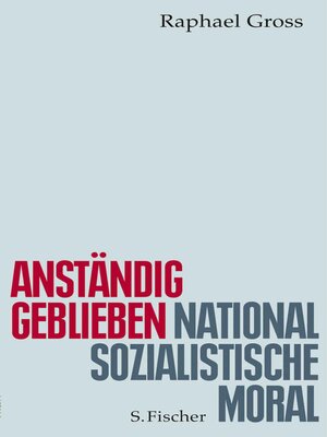 cover image of Anständig geblieben